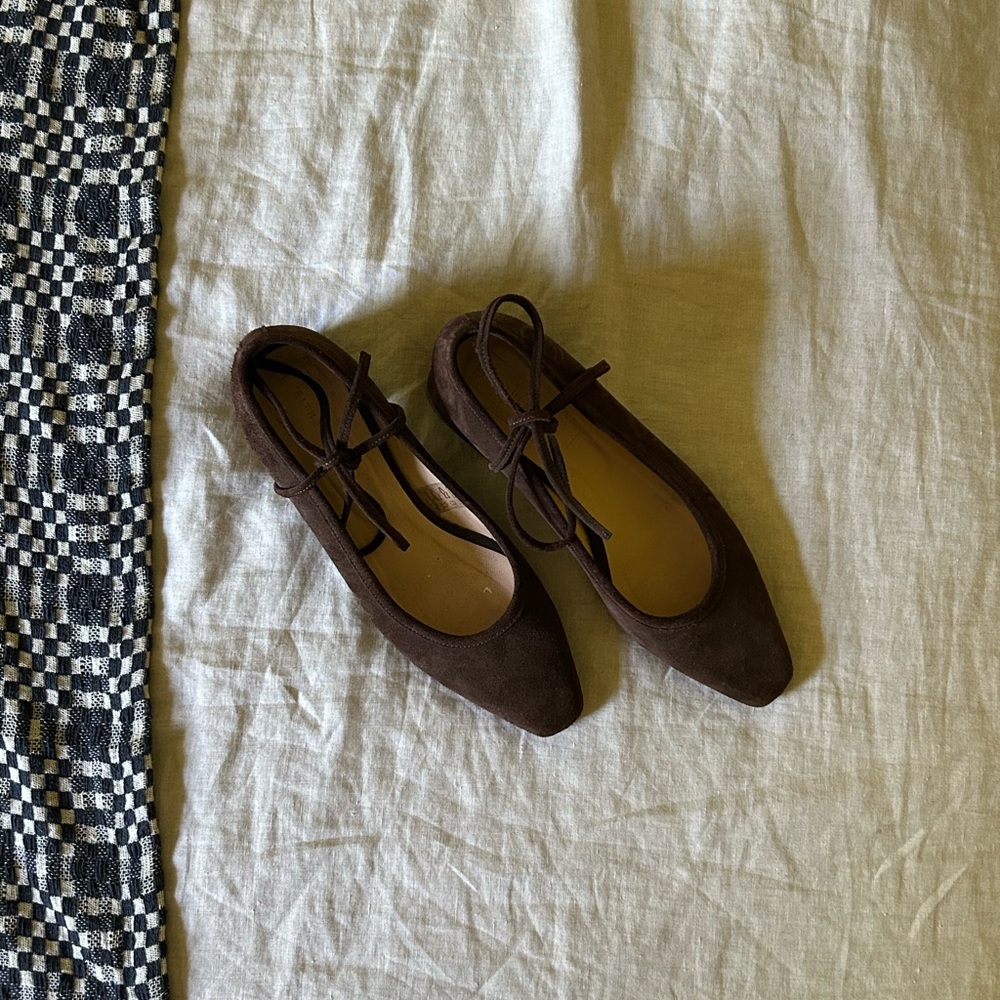 either/or suede heels